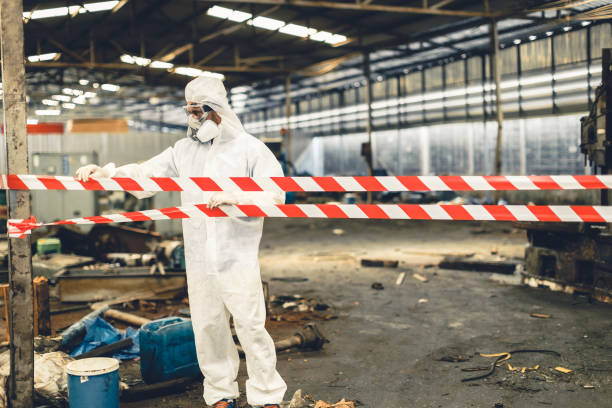 Professional Infectious Disease Decontamination technician working in Ashland, OH